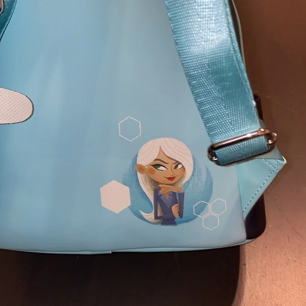 Loungefly Incredibles Syndrome Mini Backpack Glow in the Dark Pixar Disney